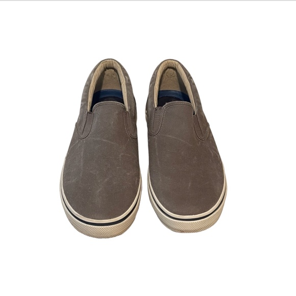 Sperry mens slip on canvas sneaker - Picture 3 of 5